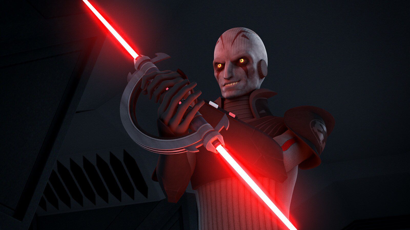 double-bladed lightsaber